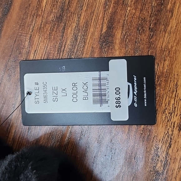 Black fur like Shrug NEW - Picture 3 of 6